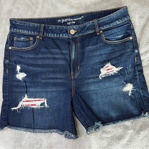 Maurice’s | M‎ Jeans high rise shorts women’s size 18W